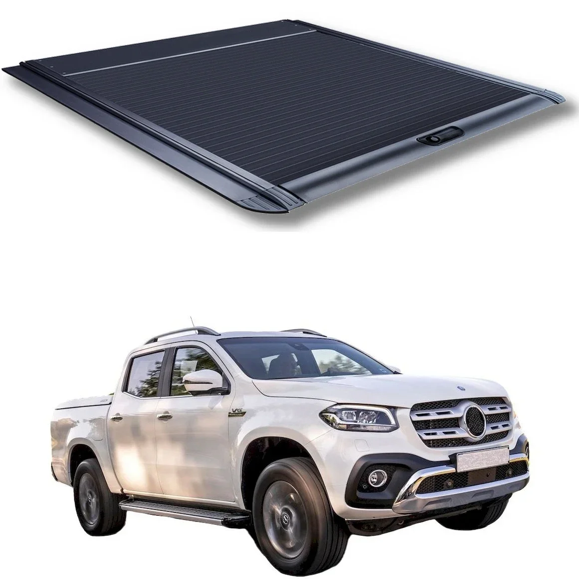 Pickup Truck Accessories Retractable Tonneau Cover for Benz X CLASS POWER