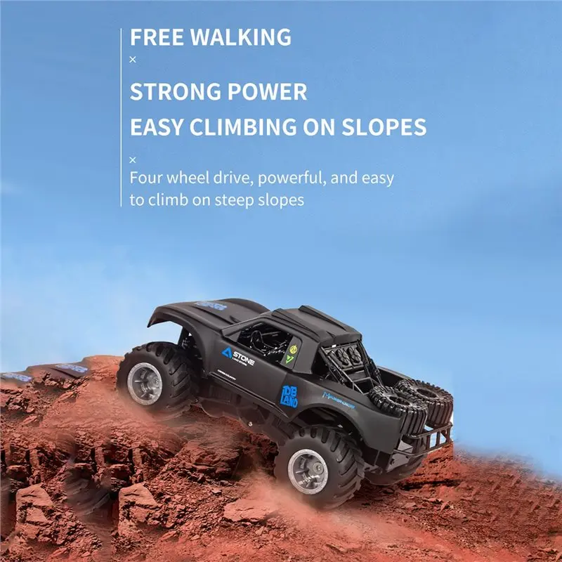 Monster Truck 2.4G 4WD Amphibious RC Car Off Road Waterproof Remote Control Vehicles Climbing Drift For Q156 B