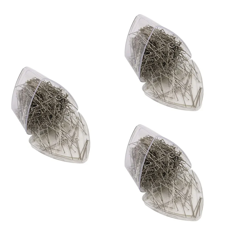 

AT44-3000 шт., булавки из нержавеющей стали, булавка для одежды, рубашка, шелковая атласная булавка, одеяло, аппликация, швейная игла 31 мм