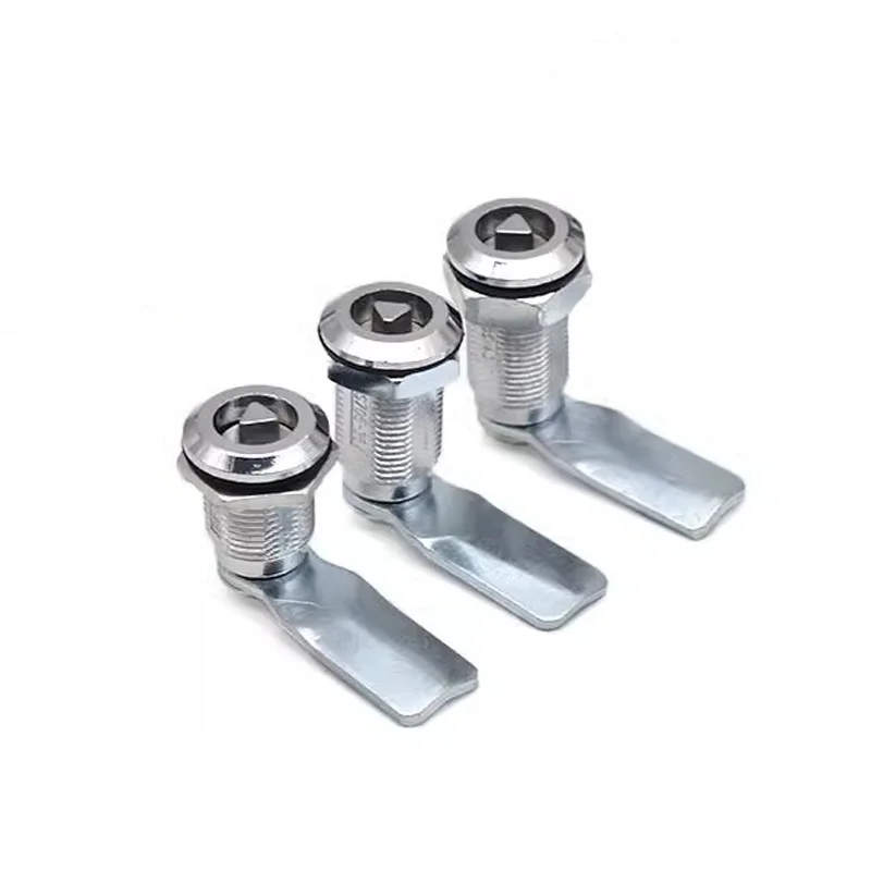 

5 Sets MS705-28/36 Zinc Alloy Triangle Lock Drawer Locker Door Cabinet Lock For Office Desk Cam Locks With Key