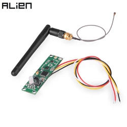 ALIEN 2.4Ghz kablosuz DMX 512 verici alıcı PCB 2 in 1 modülü kurulu anten ile DMX sahne aydınlatma kumandası