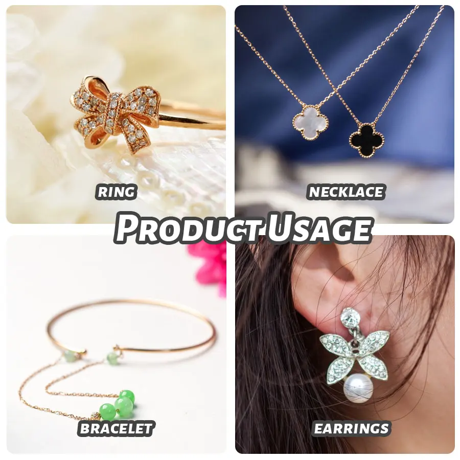 Reusable Clear Plastic Zipper Bags Resealable Storage Bags for Gifts Snacks Jewelry Small Items - Image 3