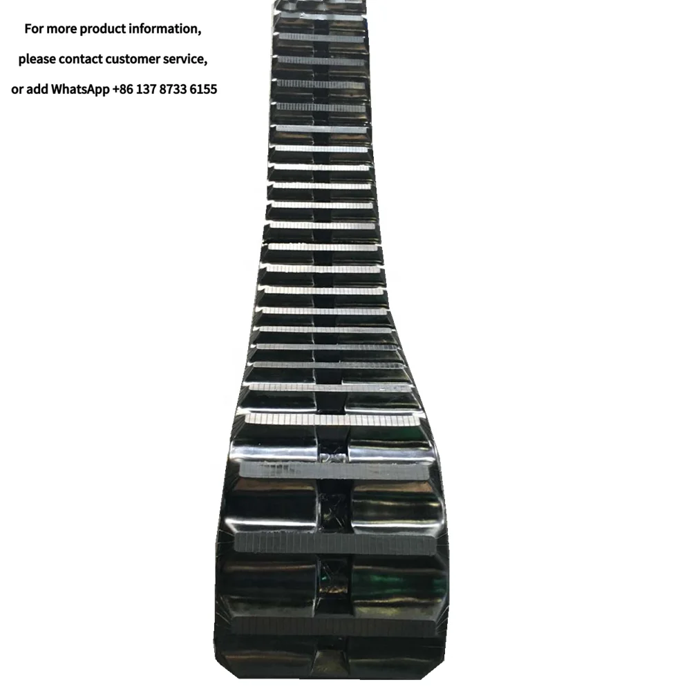 

For 400x73x84 Excavator Track Pad Construction Machinery Rubber Crawler Rubber Track