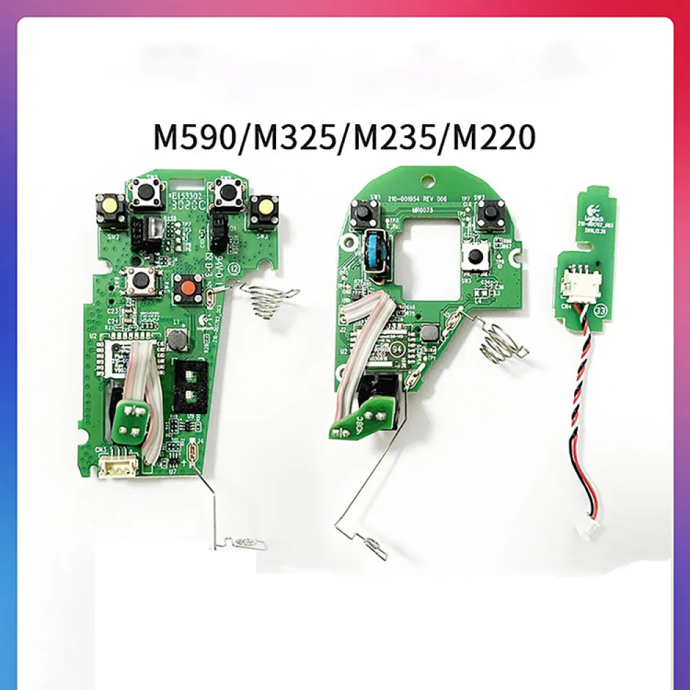 1pc Replacement Micro Switch Mouse Motherboard Side Key Repair Parts For M330/ M220/ M546/ M280/ M330c/ MK315/ M185/ M186