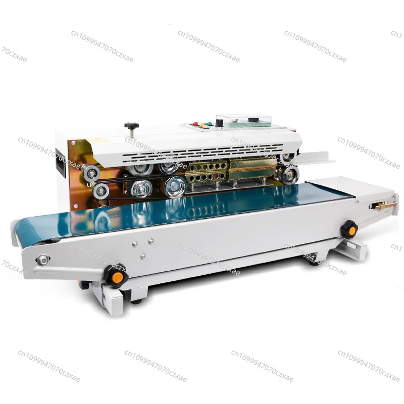 Automatic Continuous Band Sealer, Horizontal Vertical Heat Sealer for Foil/Tea/Food/Medical