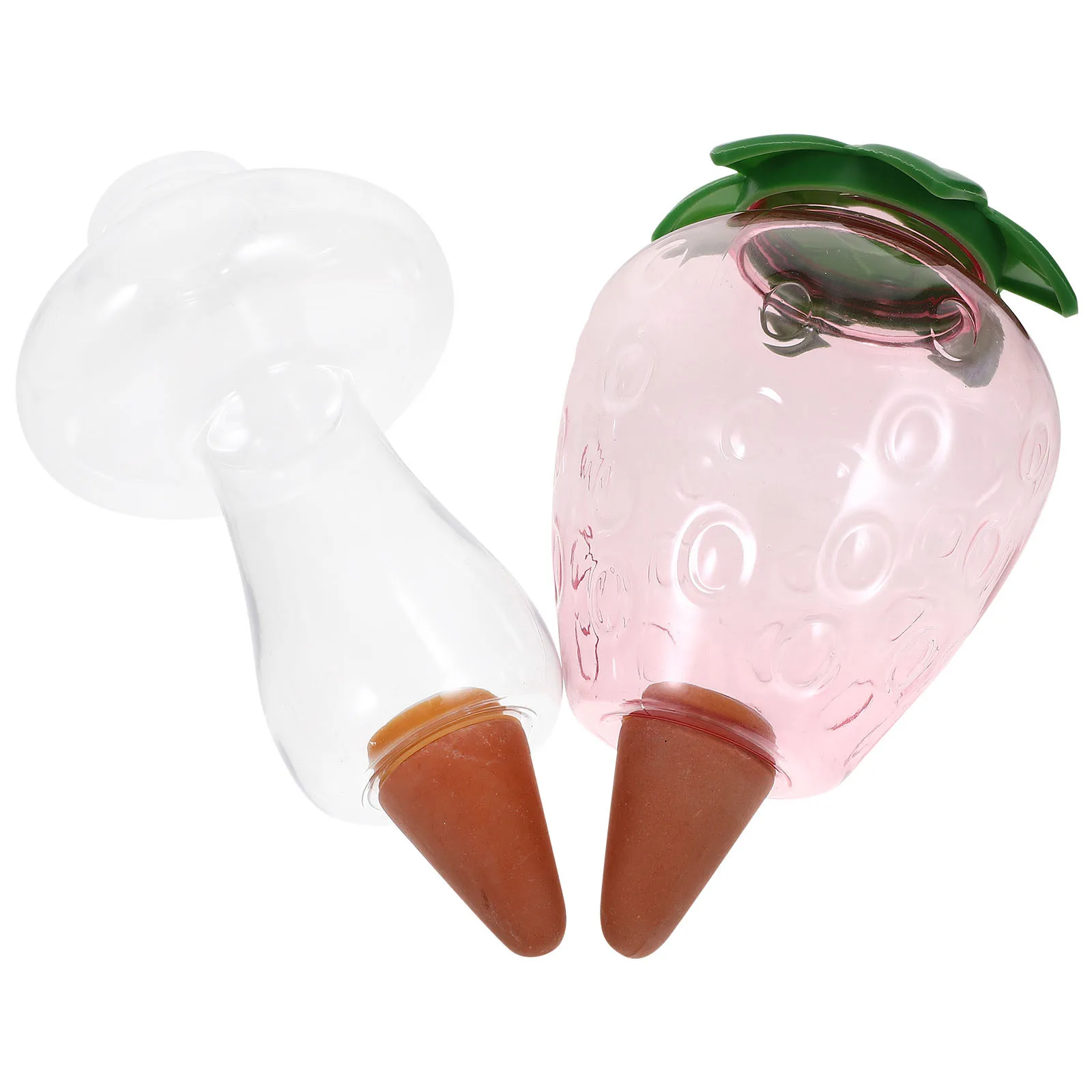 

2Pcs Clear Automatic Watering Device Creative Self-Watering Insert Plant Waterer for Indoor Outdoor Plants Garden Watering