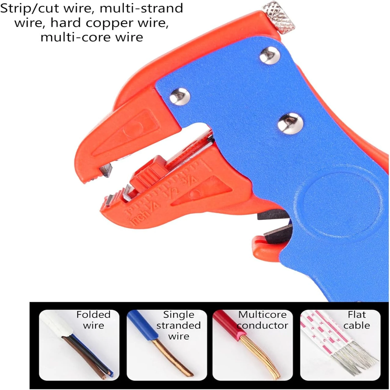 

Top-Quality Professional Grade Automatic Wire Stripper - Efficient, Reliable Performance - Durable Flatwires Cutter - Guaranteed