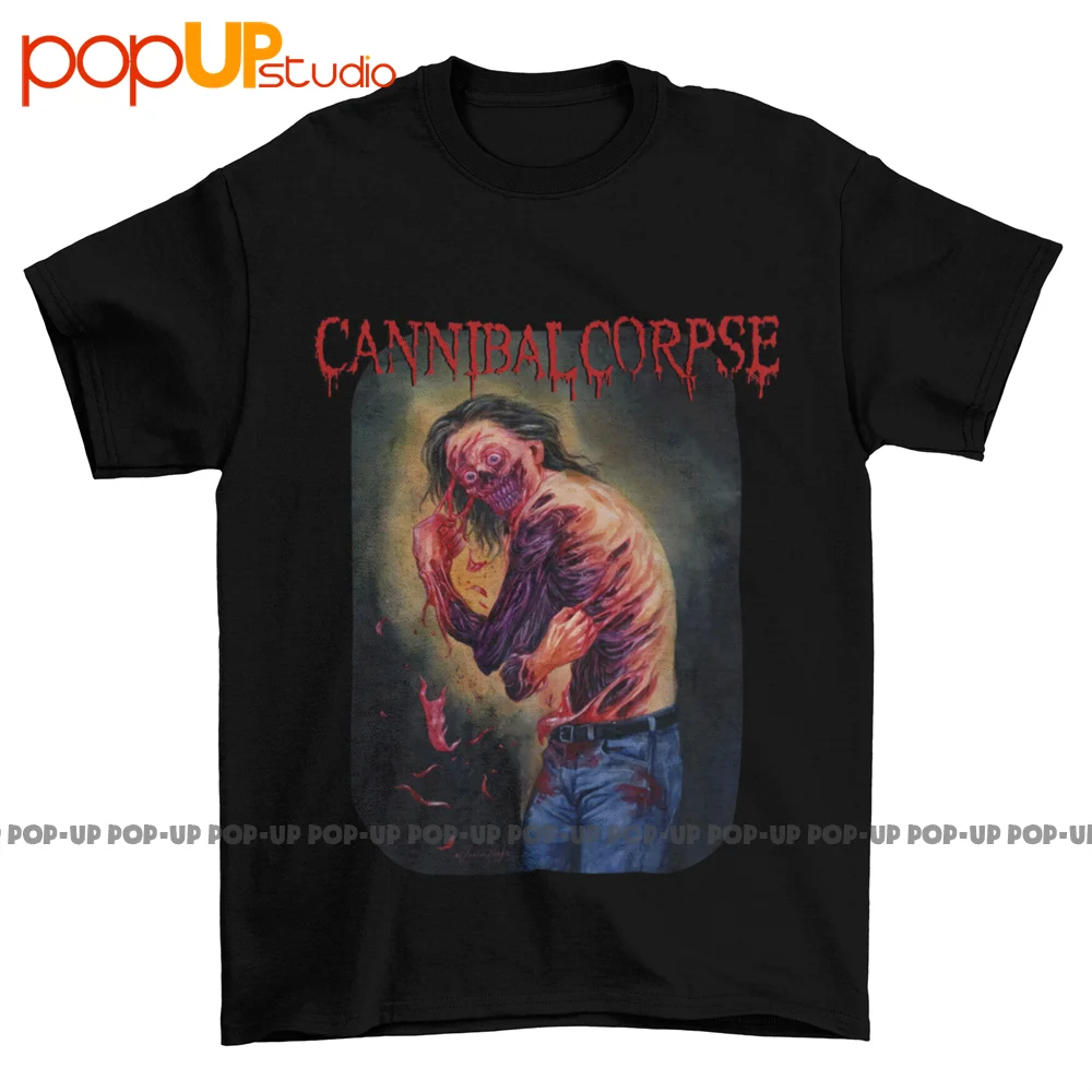 Cannibal Corpse T-Shirt Funny Birthday Cotton Tee Vintage Gift Men Women