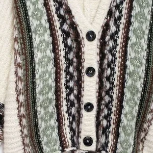 Frauen -Mesh -Monochrom -Hauch, Kragen in O, Long Sleeve, Damenpullover Oversize, Gelegenheitsdame, neue Mode, Herbst, Winter, 2022 12 Hauptverkäufe Croche Carige - №6