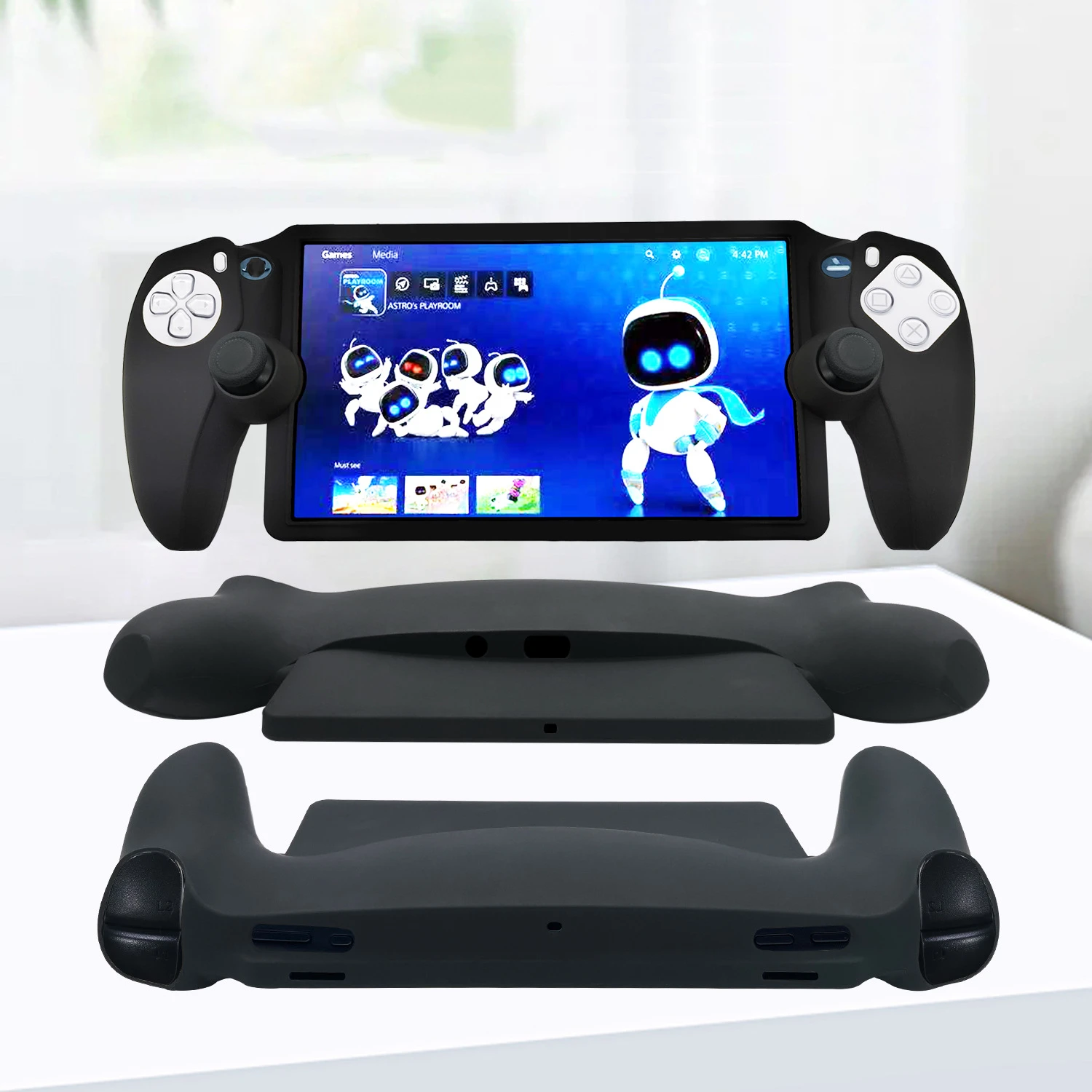 

for PlayStation Portal Protective Case Console Accessory Silicone Anti-slip and Dustproof