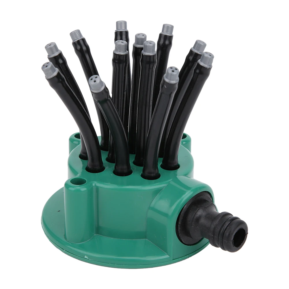 360 Degree Rotating Garden Sprinkler Multi Head Automatic Irrigation Sprayer Nozzle Lawn Watering System Garden Supplies
