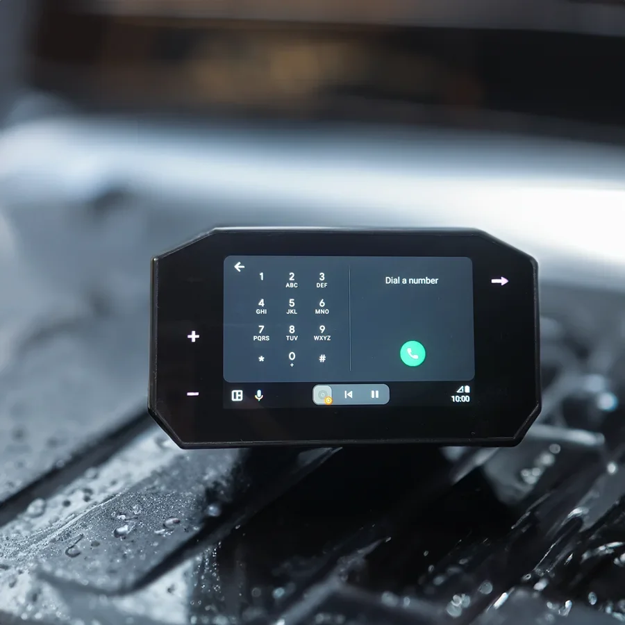 전기 오토바이, 전기 자전거, 오토바이 업그레이드, ATV, Fardriver 컨트롤러 속도계용 5인치 TFT 내비게이션 디스플레이