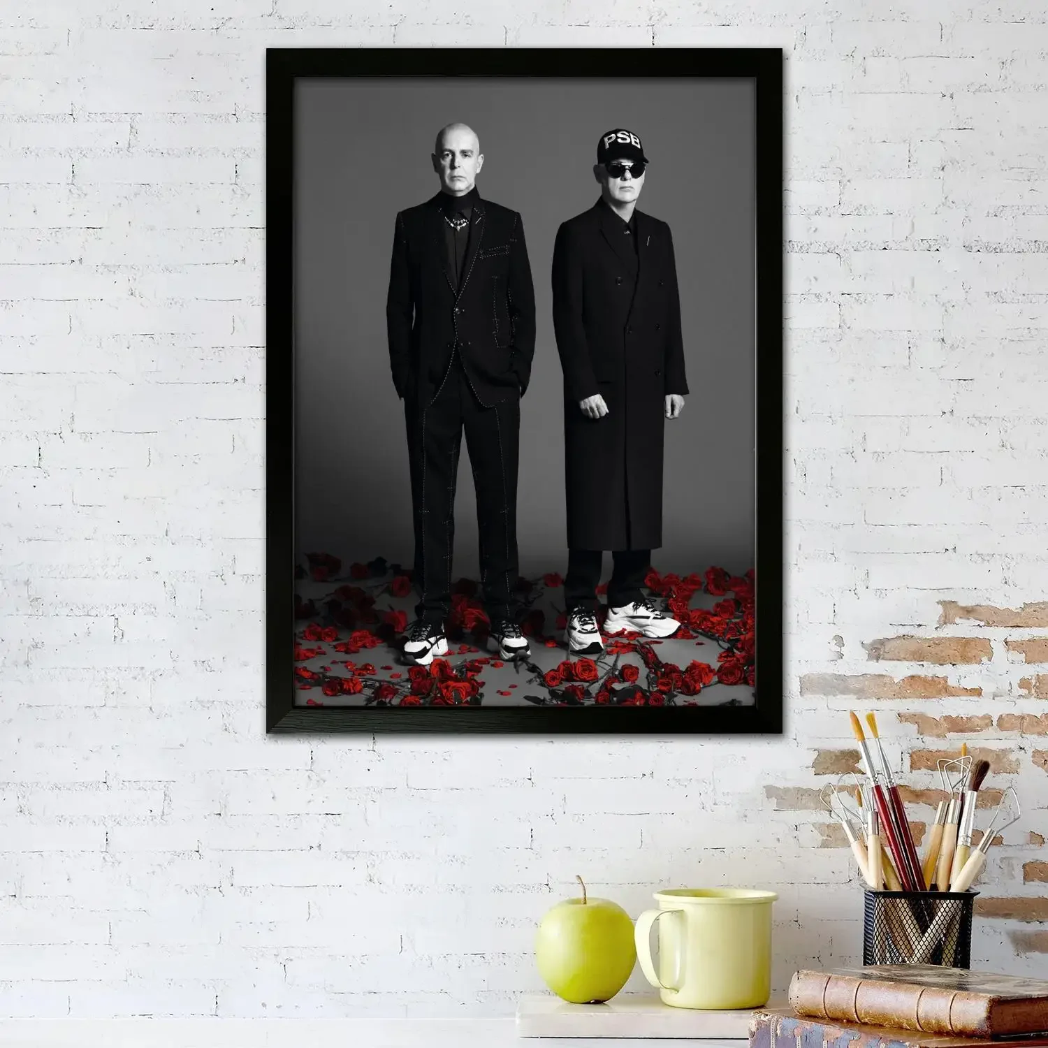 Pet Shop Boys Canvas Art Poster and Wall Art Picture Print, Modern Family Bedroom Decor Posters,Decorative painting