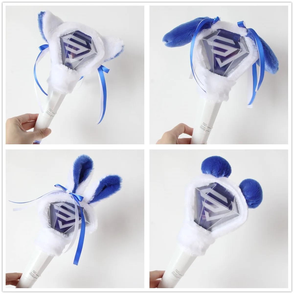 super junior second generation should aid stick light cover hand light plush cover protective cover decoration around SJ