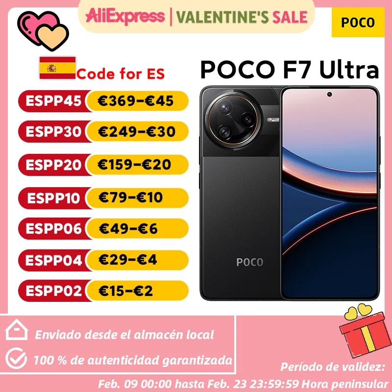 [Oficial] POCO F7 Ultra | Metadragon®8 elite gama superior, Chipset VisionBoost D7, hipercarga con cable de 120 W y sin rosca de 50 W