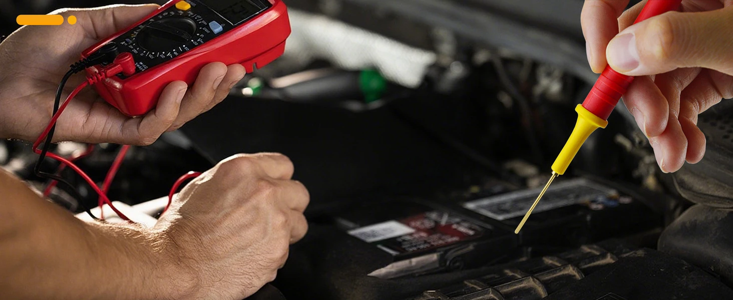 ZIBOO PPTK0005 Prüfspitzen-Adapter-Kit, Kfz-Diagnose-Auto-Testgerät, Adapter für die hintere Sonde und Klingenfühler. – Detail 2
