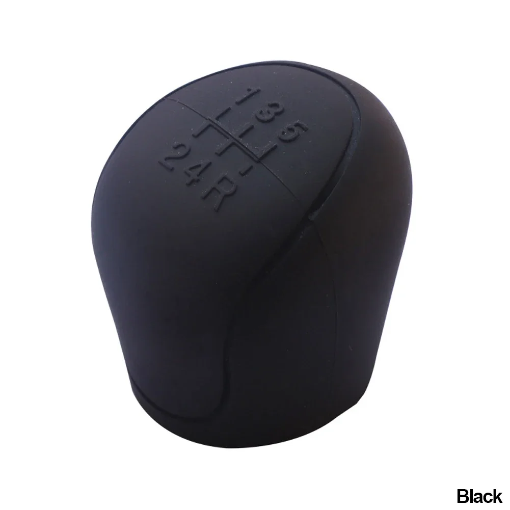 Auto Siliconen Pookknop Cover Versnellingspook Antislip Handgreep Beschermende Covers Handleiding 5 6-speed Auto-interieur Accessoires