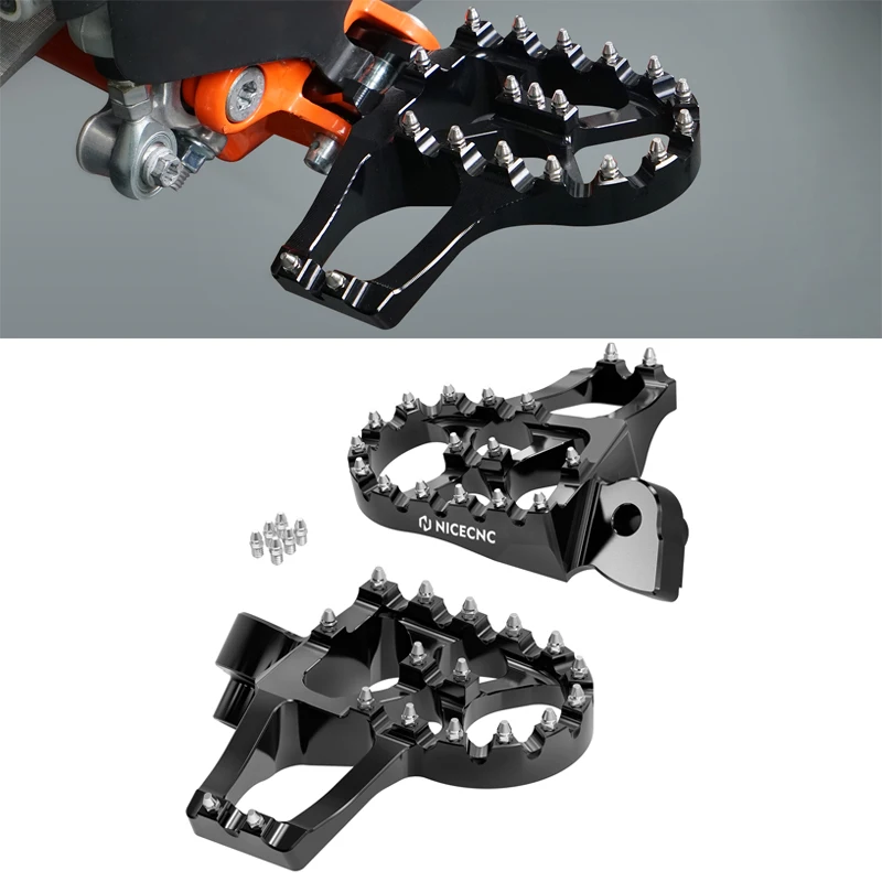 Air EXT Foot Pegs Extender Footpegs Footrests For Honda CR125R CR250R CRF150R CRF250R CRF450R CRF250RX CRF450RX CRF250X CRF450X