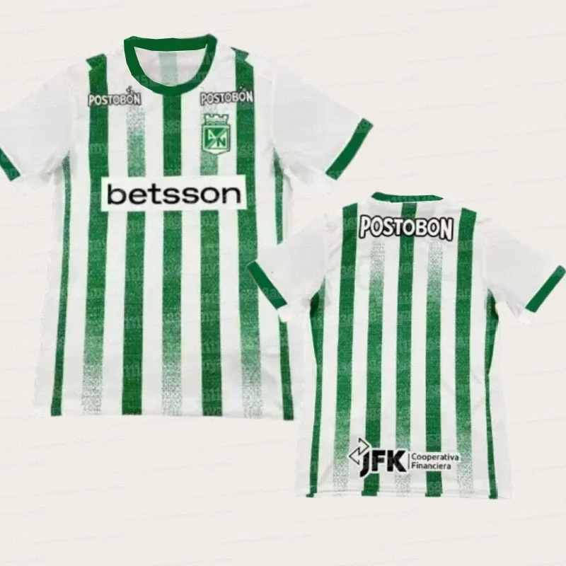 Atletico Nacional Medellin 2026 Drittes Trikot T-Shirt 2026 Sommer Herren Sport T-Shirt Atmungsaktives Schnelltrocknendes Trikot Familien-Set – Detail 7