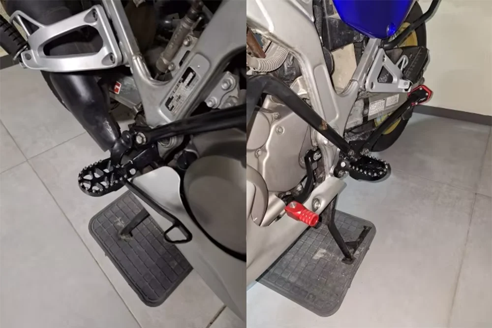 Für HONDA CRF230L CRF 230 L CR80R CR80RB CR85R CR85RB CR 80R 85R 85RB Motorradzubehör Fußrasten Fußpedale – Detail 4
