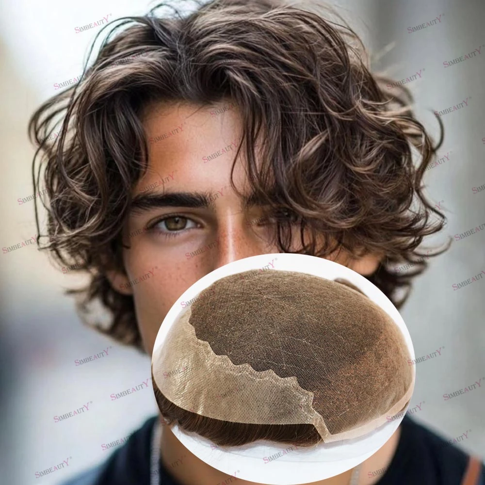 Men's Human Hair 6 … - image
