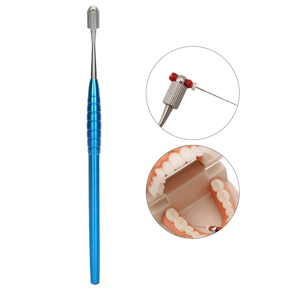 Universal Dental Root Canal Files Holder Hand Use Endodontic Therapy Files Holder Dentist Tools Basic Teeth Treatment Instrument