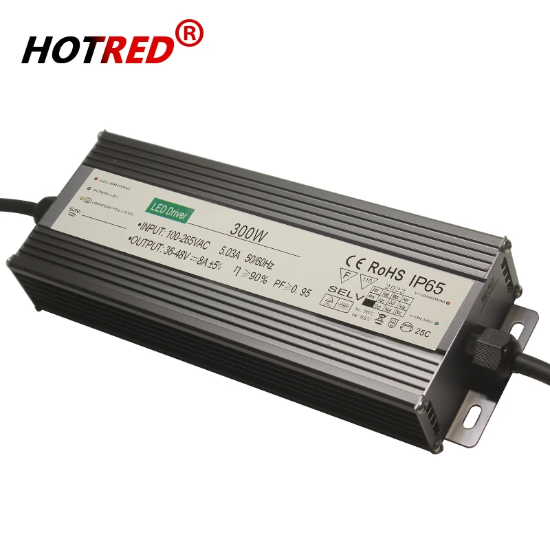 

Waterproof Lighting Transformers AC to DC 26V 30V 36V 48V LED Driver Power Supply Adapter 5A 8A 12A 150W 300W 400W Stage Light