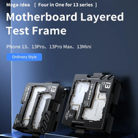 MEGA-IDEA 12/13 Series Motherboard Test Fixture 4in1 Middle Layered Test Frame For iPhone 12-13 Pro Max for Precise Positioning