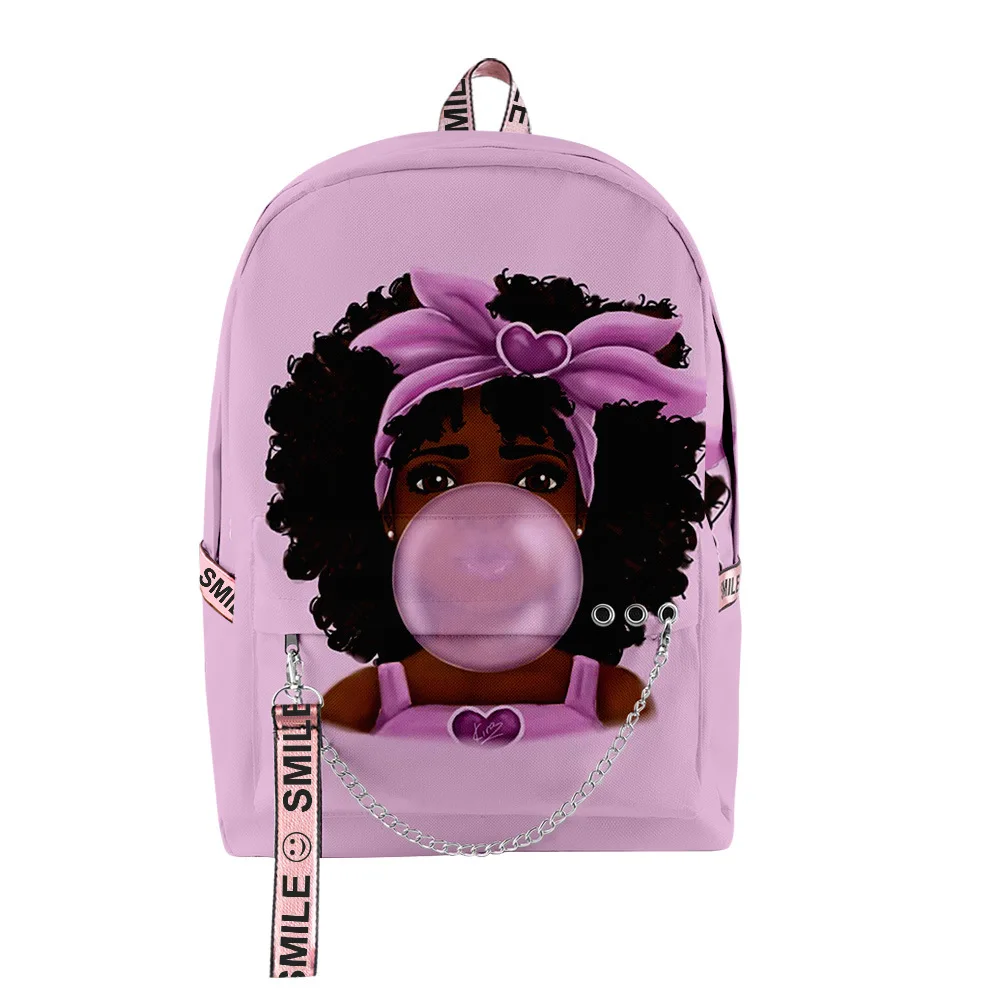 

Classic Novelty Africa Girls Student School Bags Unisex 3D Print Oxford Waterproof Notebook multifunction Travel Backpacks