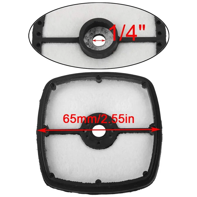 Filtro de ar ABMO para ventilador de aparador Fit 130310-54130 SRM225 SRM210 HC150 A226001410