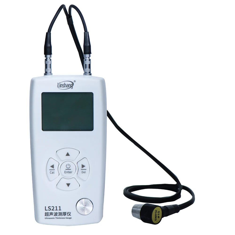 LS211 LS212 LS213 UT medidor de espesor ultrasónico probador NDT UTG UTM herramienta de medición para pared de tuberías Metal acero