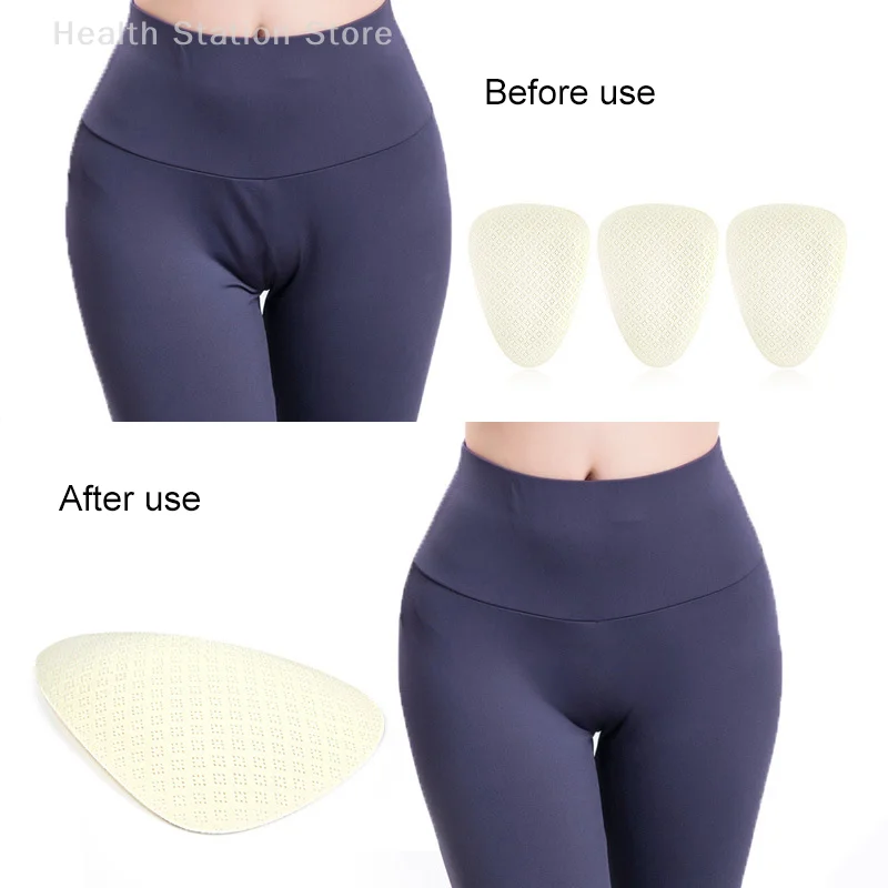 Camel Toe Concealer Reusable Traceless Invisible Adhesive Sponge For Women Leggings Swimwear Activewear Waterproof Cover Pad