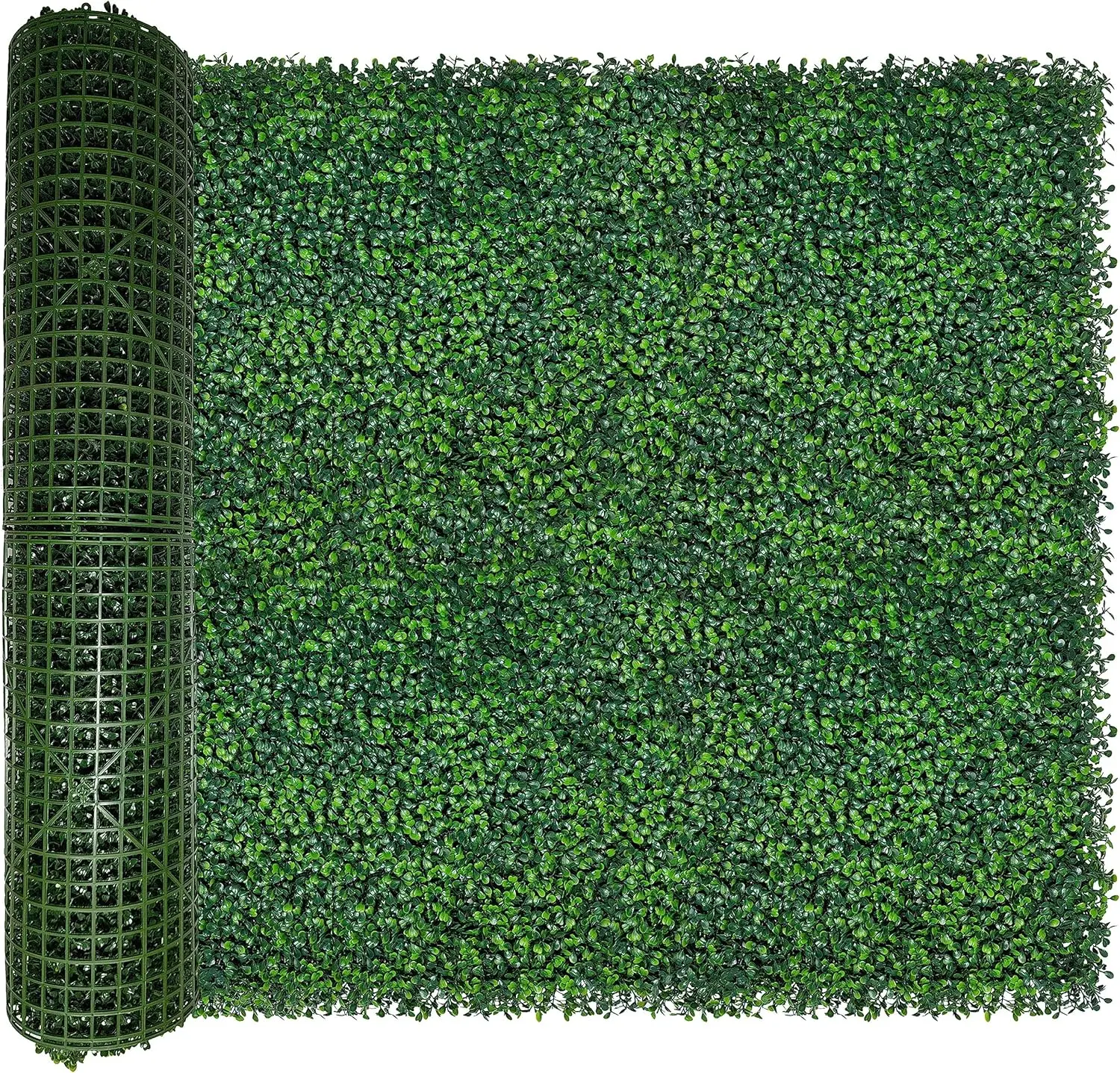 

Artificial Ivy Privacy Fence Panel, 40x120 in UV-Resistant Boxwood Roll for Indoor Outdoor Green Wall Decor