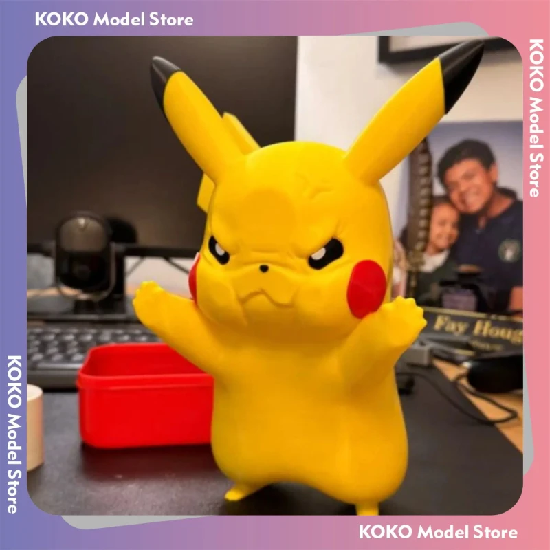 3d-printed-pokemon-pikachu-gengar-peeping-window-ornament-cute-desk-decor-anime-figure-model-gift-for-boys-collectible-toy
