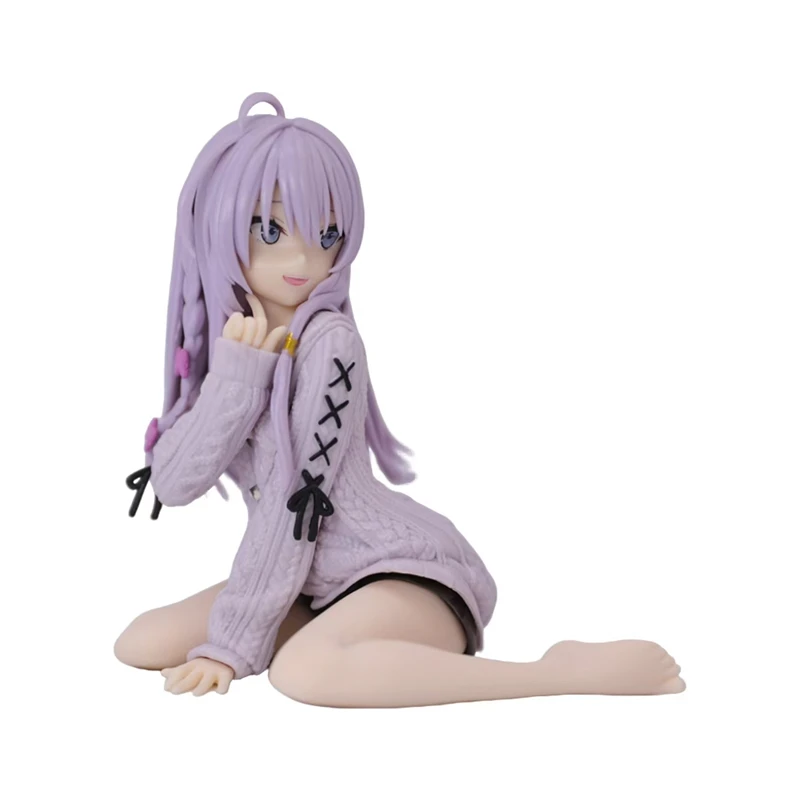 15cm anime Witch's Journey knitted dress Irena character hand-made desktop ornaments action figure PVC collection model toy gift