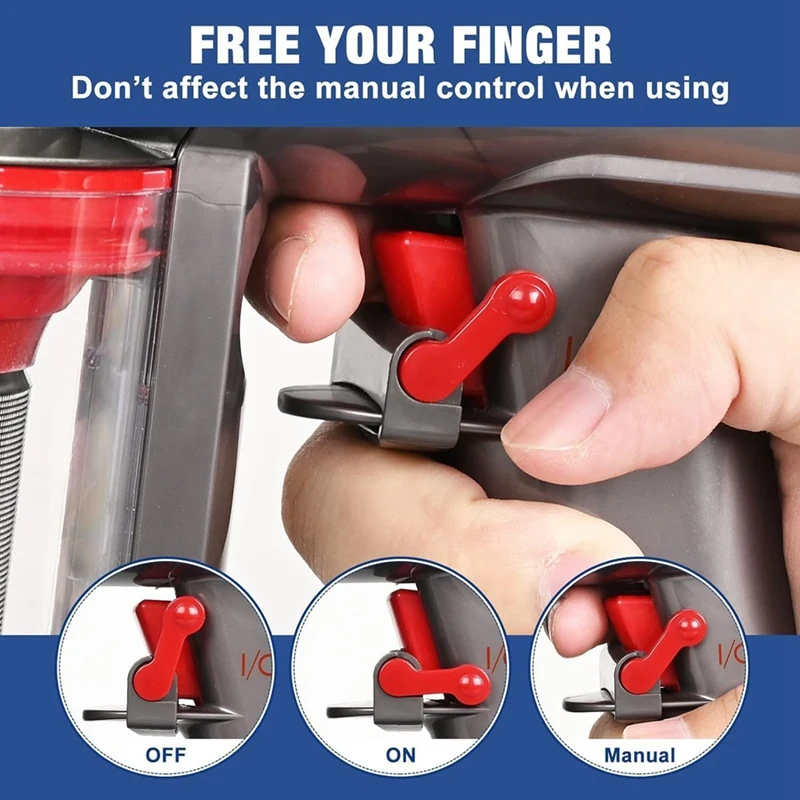 Para dyson v7 v8 v10 v11 v15 peças de aspirador de pó bloqueio de gatilho traceless sem riscos acessório de escova de poeira