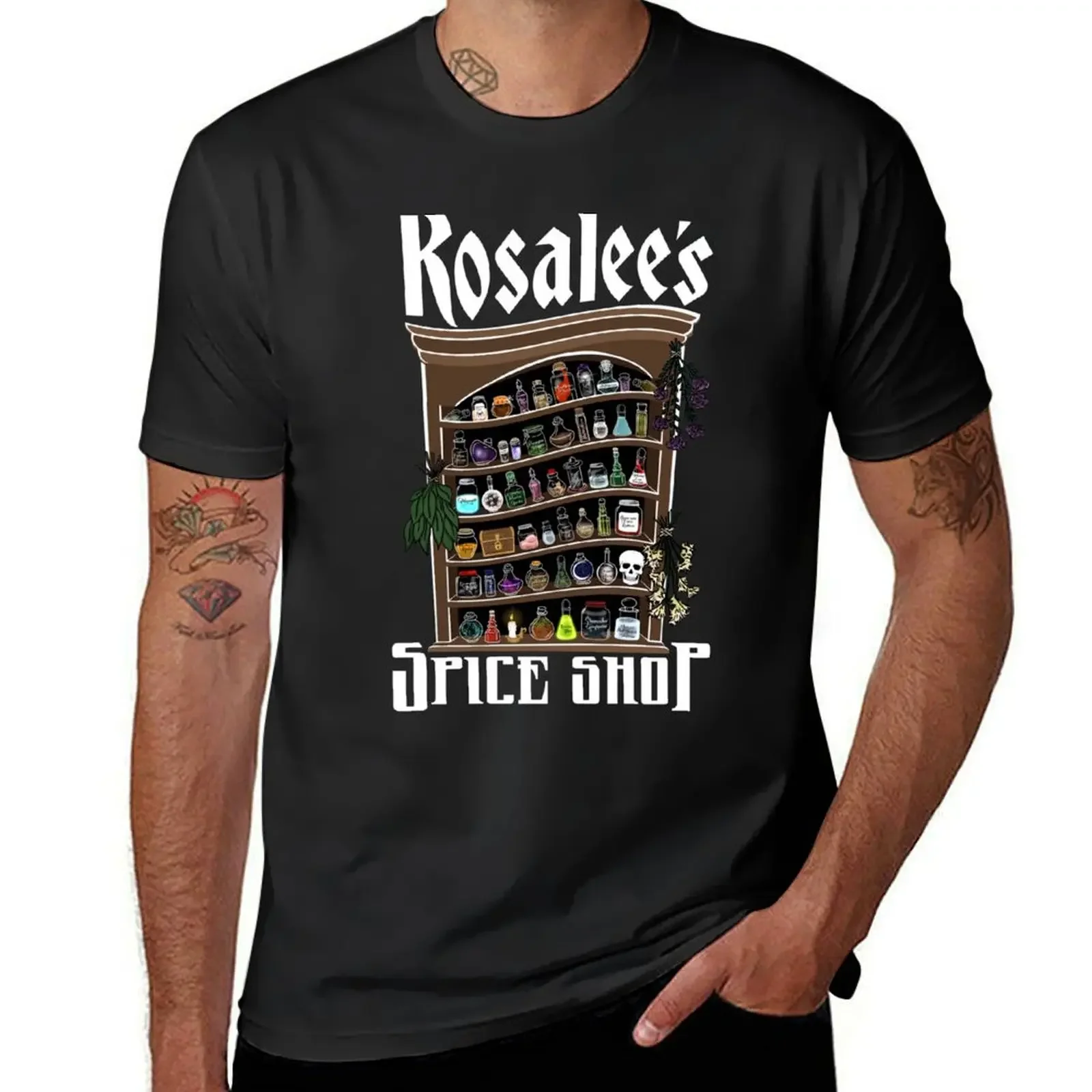 Rosalee’s Spice Shop, GRIMM T-Shirt anime anime t shirts graphic shirts t shirt men