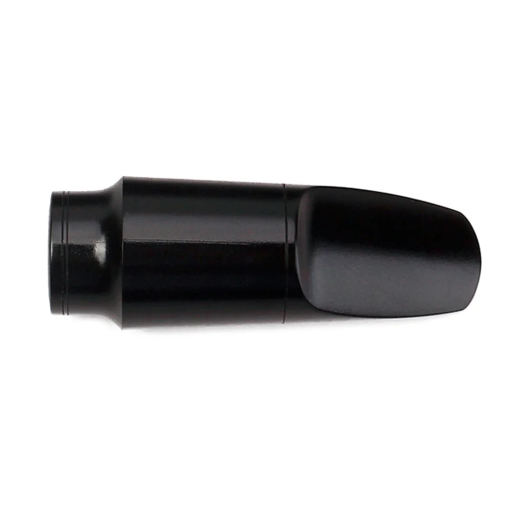 

Plastic Soprano Saxophone Mouthpiece Black Easy-Blowing Clear Focused Tone Music Instrument Accessory Saxophone