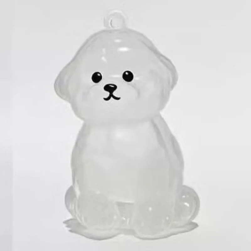 

Clear Puppy Hair Memorial Keepsake Capsule Pet's Dog Fur Container DIY Pendant Keychain Decor Pet Lovers Home Display Gifts
