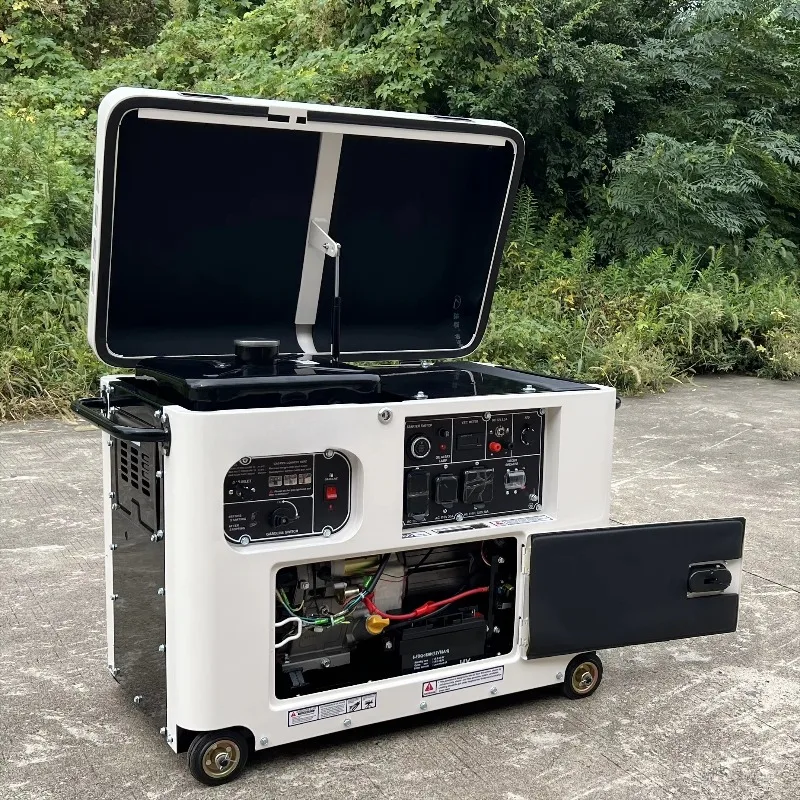 High Efficiency Air Cooled Diesel Generator Adjustable Voltage Automatic Voltage Regulator Industrial Standby Power Machine