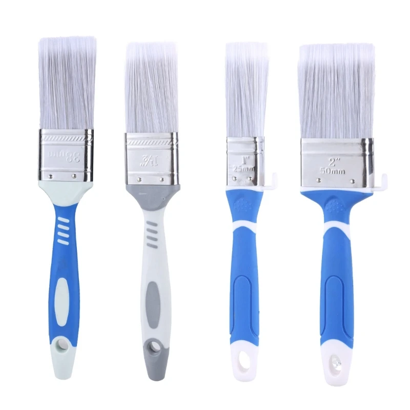 Quality Paint Brush with Plastic Handle for Wall Painting Electronics Keyboards Cleaning Dusting Tool