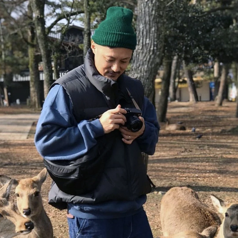 

Double-Sided Wear Retro Bow Ba down Jaet Kapital BurgerKEEL Woven Jaet Men's Loose Fit Youth Trend Sport Scene