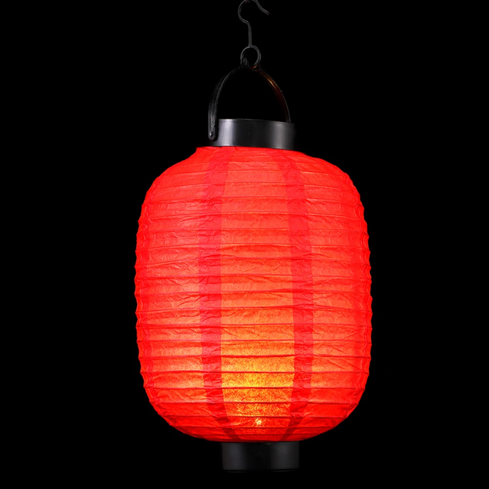 

2 pcs Foldable Paper Metal White 15cmDiameter 29cmHeight Japanese Paper Decorative Lanterns Style Decorative Outdoor Gifts