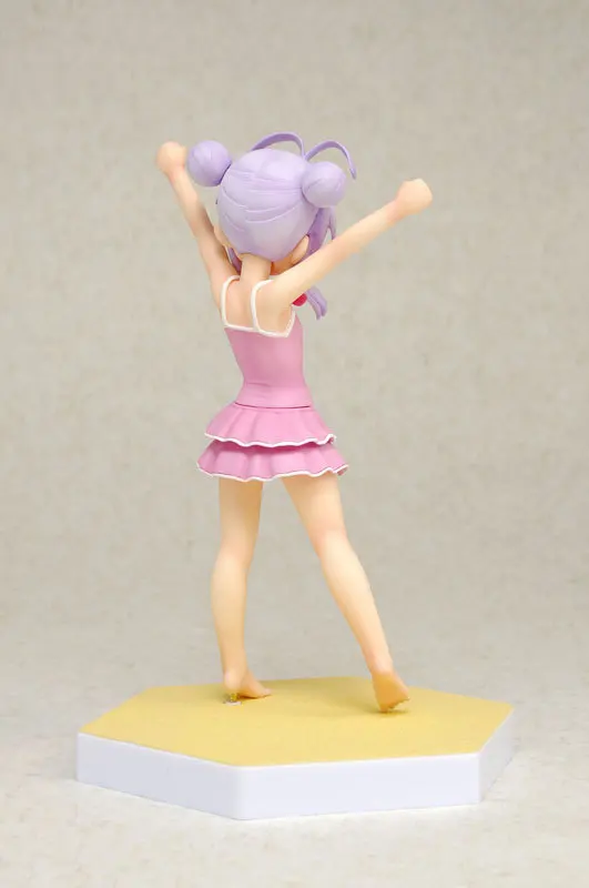 Figura de Anime no Biyori Miyauchi Renge, traje de baño de reinas de playa, modelo de juguete de colección de regalo, muñeca linda, 17CM, 1/10