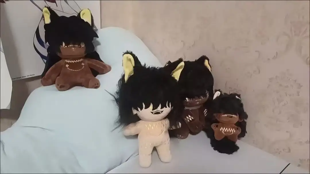 20cmのアニメ「スルタンのゲーム」のぬいぐるみ - スルタン属性の漫画風ぬいぐるみ人形、コスプレ、着せ替え、子供、大人、コレクターズアイテム、綿のギフト