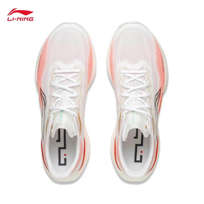 LI-NING SUPERLIGHT 22 السنة الجديدة اللون النساء خفيفة الوزن خففت احذية الجري أحذية رياضية المهنية ARBV002