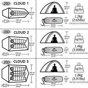 10 principais vendas naturahike barraca - №10