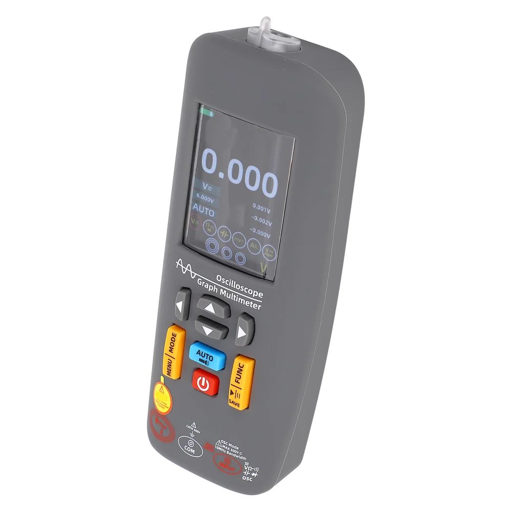 Handheld O1X Oscilloscope Multimeter for Factory and School Use with 100ns/div Scan Speed and 20mV/div Sensitivity