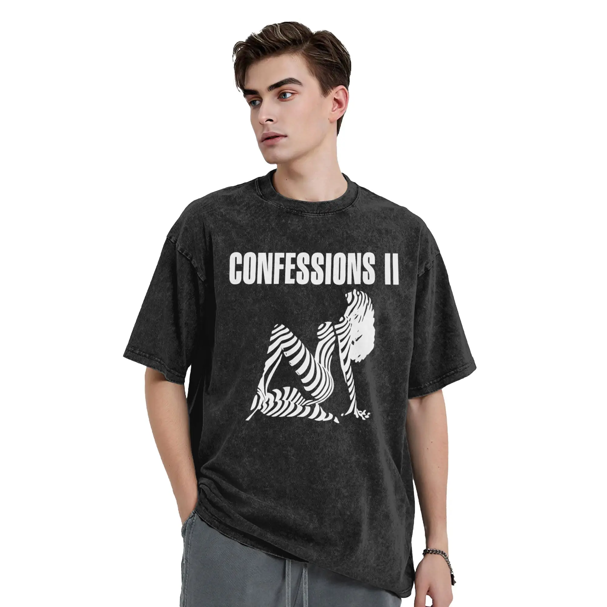 Madonnas Album Confessions II Graphic 2026 T Shirt Men's  Pure Cotton Funny T-Shirt Crew Neck  Shirt Short Sleeve Clothes Party