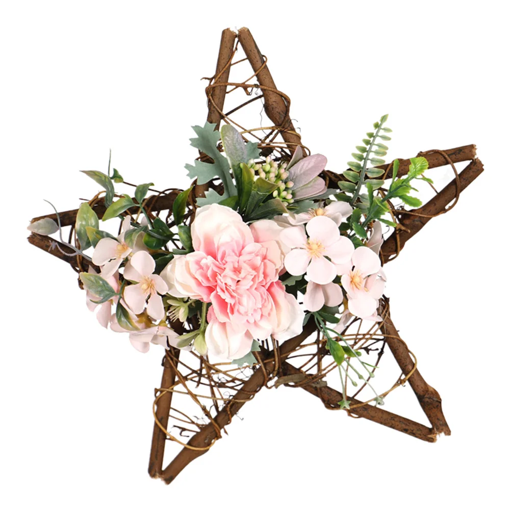 

Simulated Camellia Garland Pink Premium Rattan Silk Flower Realistic Visual Hanging Garlands for Wedding Home